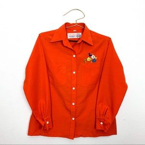 Helen Cerda Embroidered Blouse